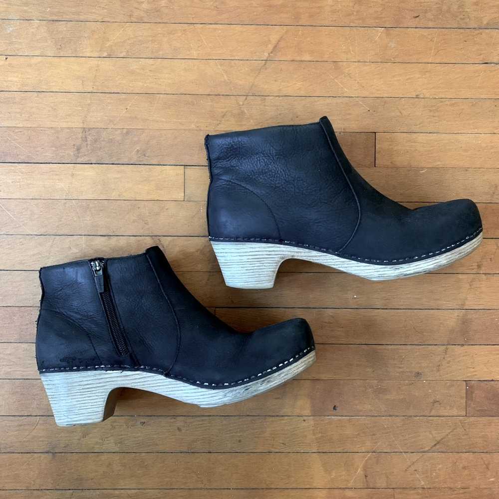 Dansko Maria clog booties
